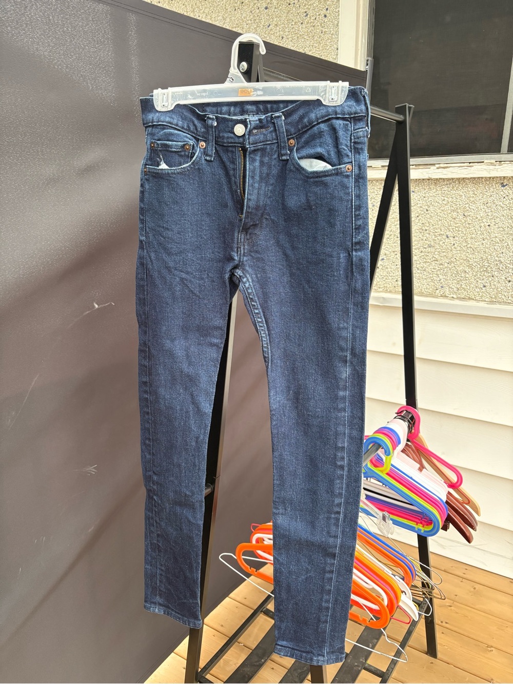 Levi's Women's Dark Indigo Skinny Jeans - Picture 5 of 5